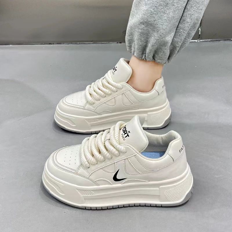 Shoes Women's Little White Women's Shoes Platform Sports Casual Board Shoes Versatile Shoes
