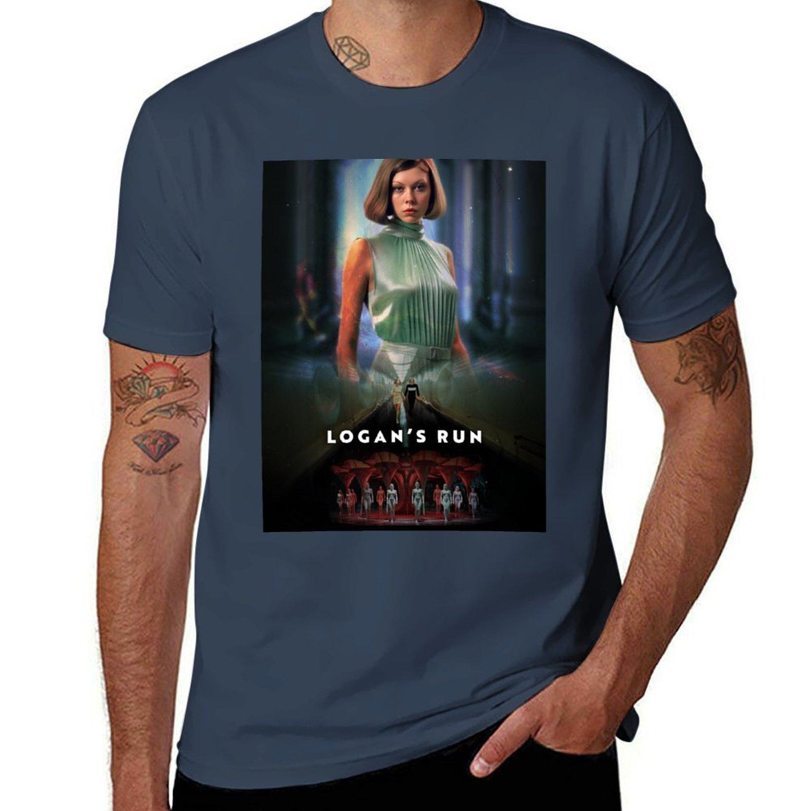 Logans Run (1976) Tshirt Big And Tall Basic Tee Shirt S