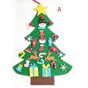 DIY Felt Christmas Tree Christmas Decoration for Home Navidad 2025 New Year Christmas Ornaments Santa Claus Xmas Kids Gifts