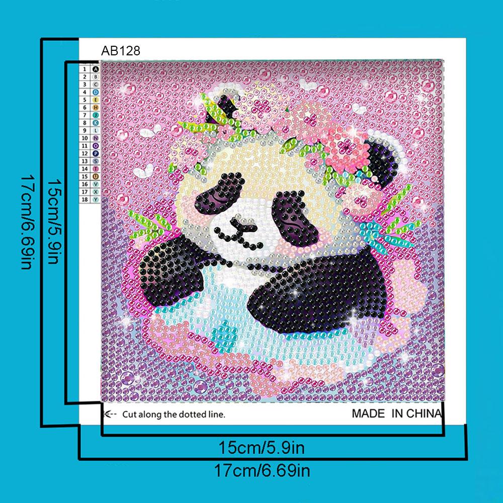 Full Drill 5D DIY Diamond Painting Kit Cute Animal Diamond Art Painting Set Suitable For Adult Beginner Home Wall Decor