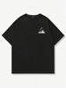 Zomerhit 1 stuk Manfinity Homme Unisex T-shirt met geometrische print en korte mouwen
