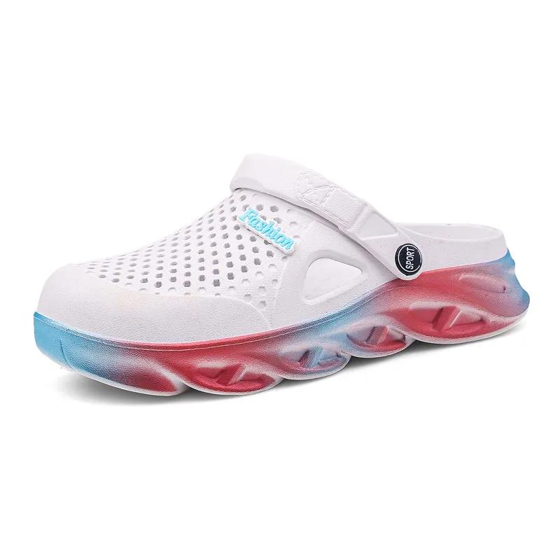 New Summer Men Sandals Eva Lightweight Beach Outdoor Designed Women Slippers Bathroom Non-slip Shoes for Man Hot Popular Model