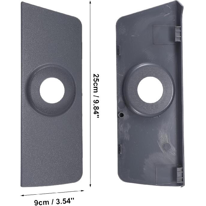 ACROPIX Front Left Side Seat Switch Housing Trim Bezel Panel Fit for Ford F-150 FX4 - Pack of 1 Gray