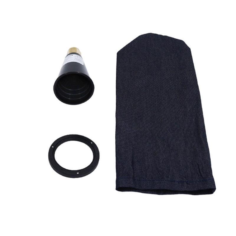 

Household Dry Ice Maker with Plastic Cone Collection Bag CO2 Cylinder Adapter CN