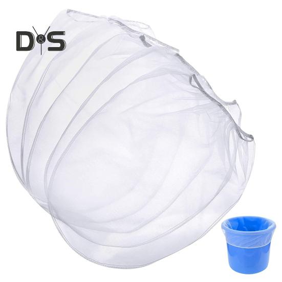 Paint Liquid Strainer Filter Bag Large Capacity Fine Mesh Design Elastic Paint Liquid Strainer Filtering Bag Accessories