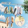 Creative Windproof Rotating Shoe Drying Rack and Multifunctional Hanger for Balcony Storage