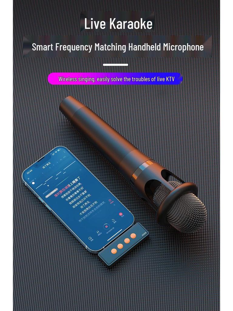 Wireless Neckband Earbuds with Live Streaming Mic, Sound Card, Noise Reduction, Long Battery Life, and Built-in Reverb