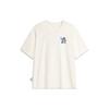 Li Ning X Disney Collaboration Round Neck Pullover Casual Knit Sports Short Sleeve T-Shirt Men T-Shirt Off-White ATSU159-6