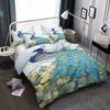 Swans In The Lake Duvet Cover Set With Pillowcases Super King Luxury Bedding Set For Califking Spring Autumn Pictures Bed -Set