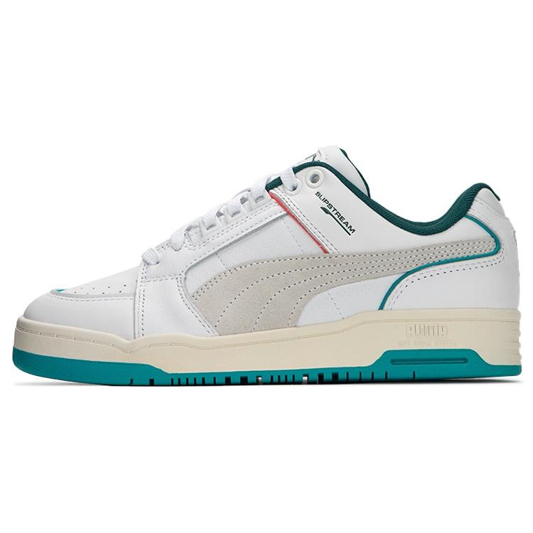 PUMA Slipstream Lo Retro White Deep Aqua Men s 386528-01 EU 36