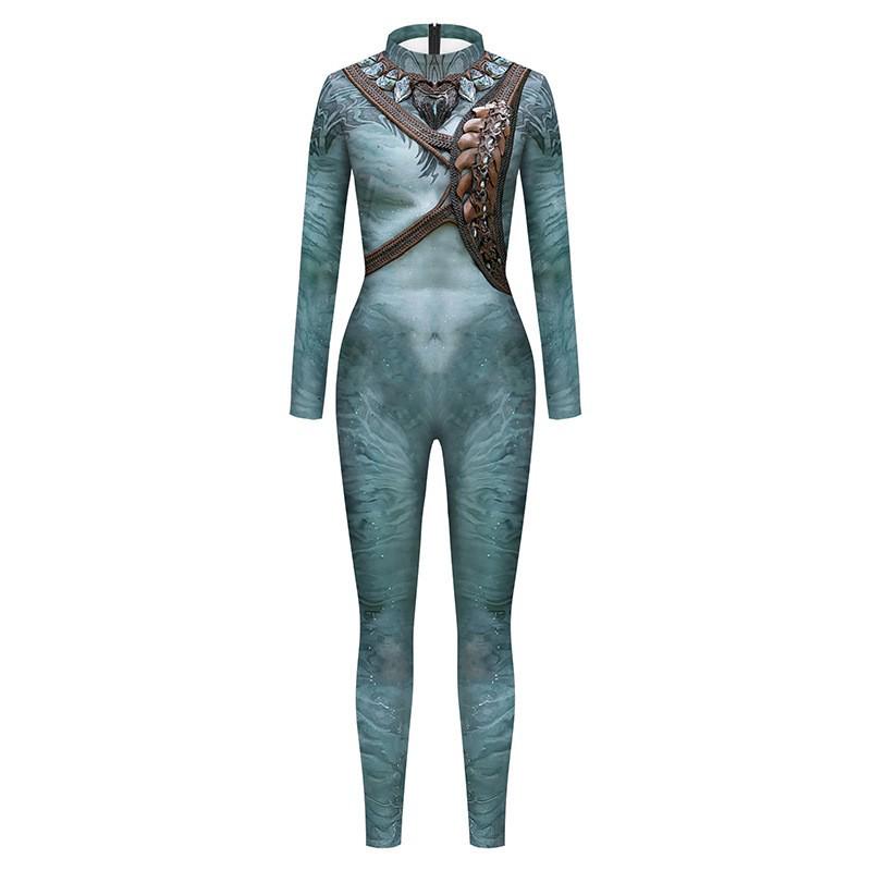 Halloween Anime Avatar 2 Unisex Cosplay Jumpsuit