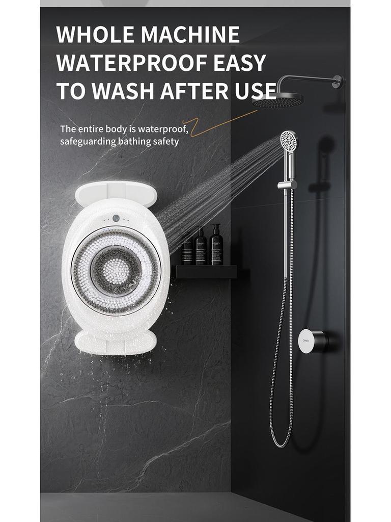 Smart Wall-Mounted Electric Shower & Back Scrubber