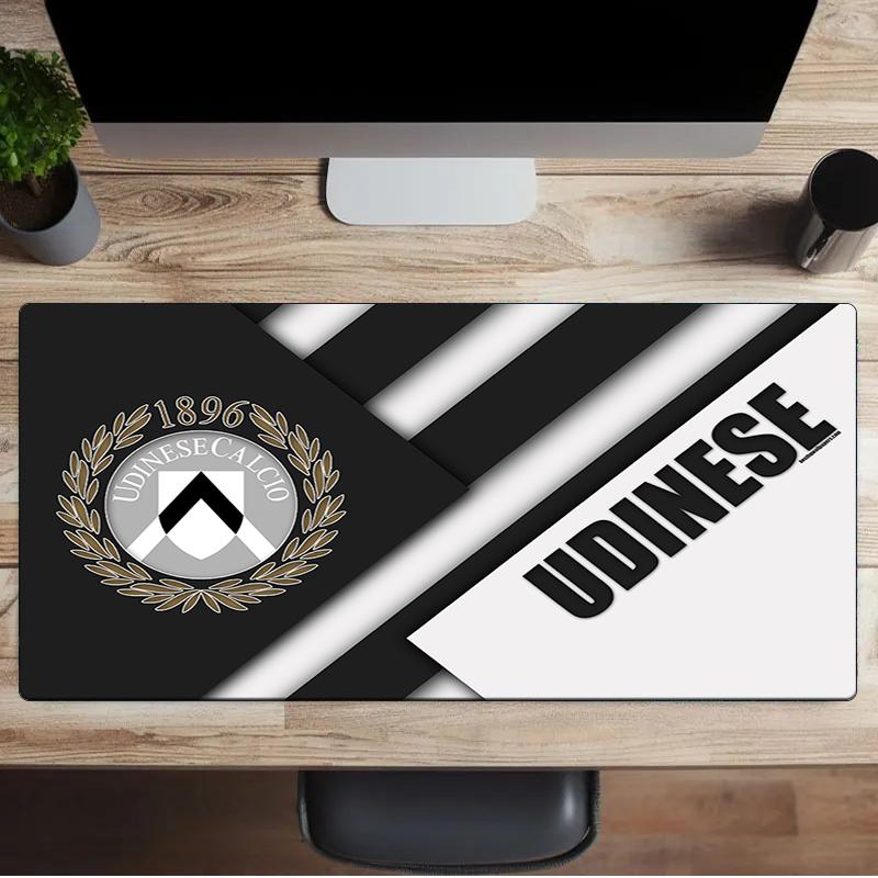 Udinese-Calcio Crest Design Mouse Pad, Gaming Mouse Pad, Keyboard Pad, Desk Decor for Computer Notebook Fan Gift Birthday Gift