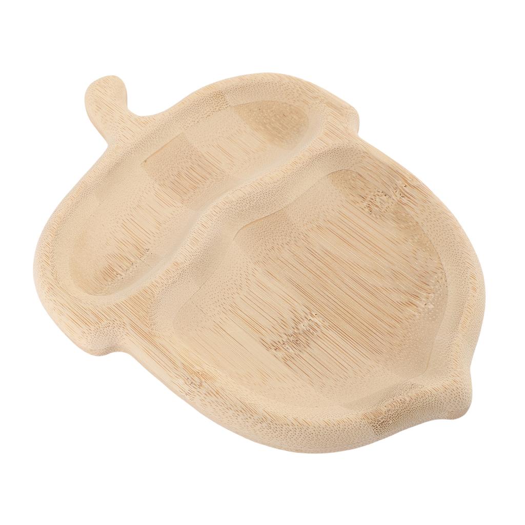 Wooden Pinecone Shape Food Tray for Snacks Appetizers Dessert Wood Serving Platter for Home Hotel