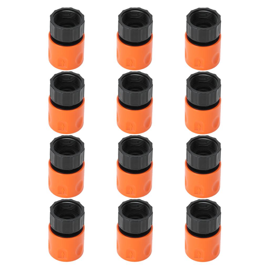 12Pcs Hose Quick Coupling Connector Fitting G3Celsius4 Female Thread Garden Irrigation Accessory