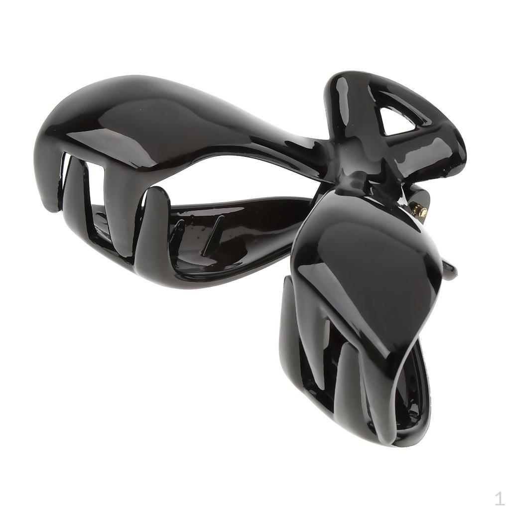 Flower Claws Crystal Clip Shower Hair Clamp Ponytail Holder for Women Girls