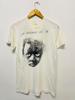Vintage 80s Crosshatch Sketch Portrait T-Shirt / Live Handmade Vol IV Retro Graphic T-Shirt / Distressed Single Stitch Expressionist Artwork