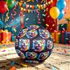 1pc Colorful Dog Art Size 5 Soccer Ball Professional Match Training Football Indoor &Outdoor Sports Ball Lightweight Durable C6583