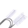 Aquarium Filter Brush Hose Clean Brushes Stainless Steel Flexible Cleaner Brush