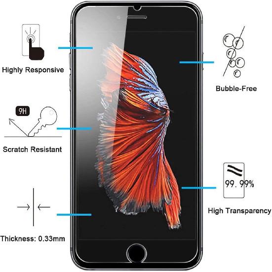 For Cubot Kingkong X Pro Case, with [ 2 X Screen Protector Tempered Glass Film], Black Soft Silicone Cover Shockproof Bumper Protection Case for