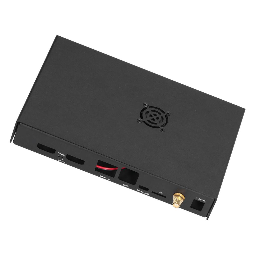 Kühlgehäuse aus Aluminiumlegierung Wärmeableitungsgehäuse mit Lüfter für Raspberry Pi CM4 CM4IO