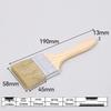 Thick Bristle Paint Brush with Wooden Handle for Cleaning & Barbecue