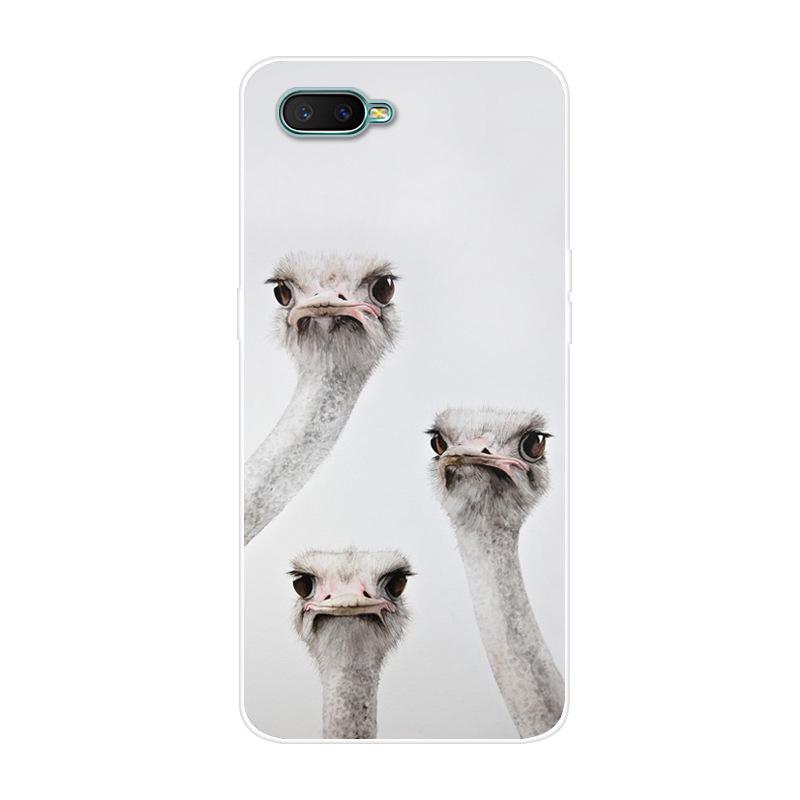 Pro OPPO RX17 Neo Pouzdro Kryt na telefon Měkký silikonový Tištěný zadní kryt Coque Pro OPPO RX17 Neo CPH1893 RX 17 Neo Kryt RX17Neo Capa