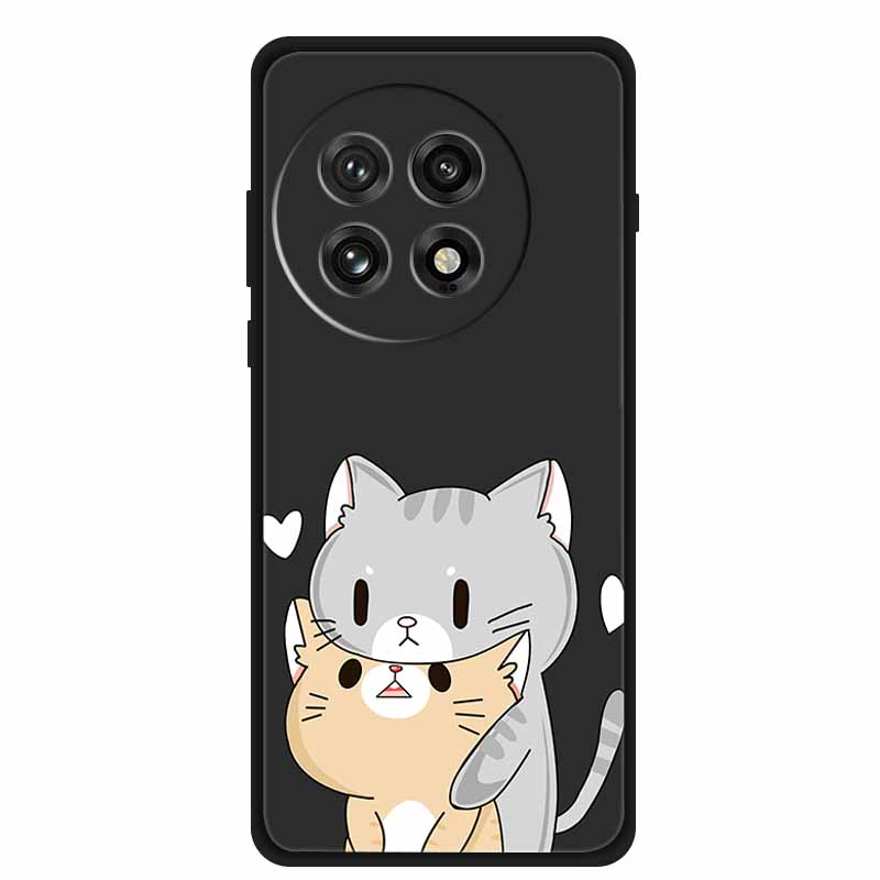 For OnePlus 13R 5G Case Cute Animal Printing Silicone Soft Bumper Covers for Oneplus 13R 1+13 R TPU Coques Phone Cases Back Capa
