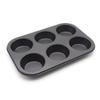 Non-Stick Muffin Pan Carbon Steel Cupcake Mold Kitchen Baking Tool Cheesecake Pan  Bakery