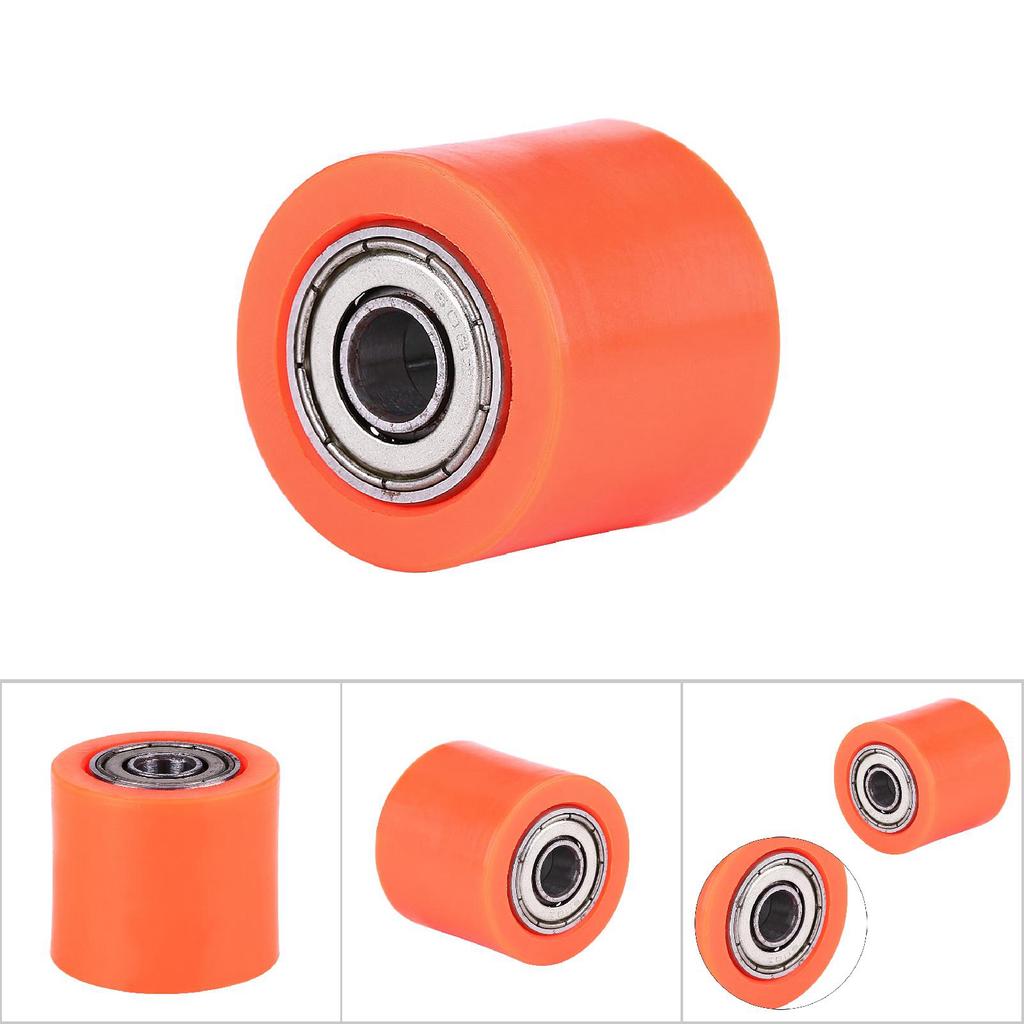 Tendicatena Per Moto - Rullo Puleggia 8mm In Plastica | Per Cross, Strada E ATV - Foto 2