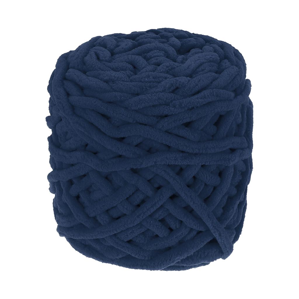 Chenille Chunky Yarn Plush Bulky Thick Fluffy for Crochet Soft Velvet Blanket for Sweater Hand Knitting Crocheting 45 M/49 Yard