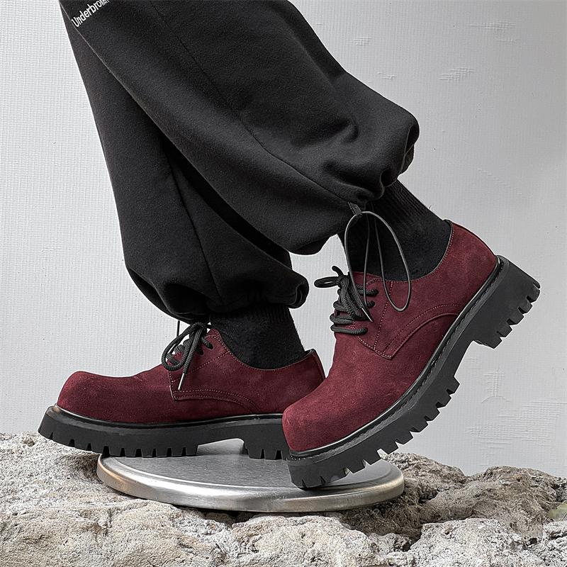 Thick Soled Shoes Brand Trendy Men's Luxury Collection Plus Size 38-46 Daily Leisure Business Office Party Quality New