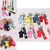 Breloc Vibrant Stea Fotbal Silicon Accesoriu Chei Cadou Perfect Pentru Prieteni