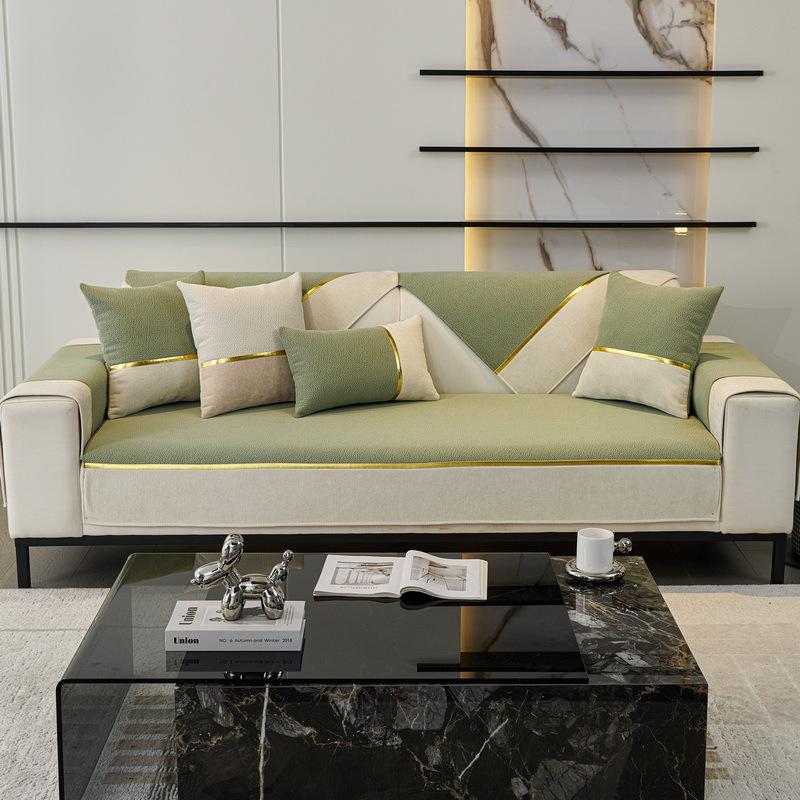 Four Seasons Universal Sofa Cushion  New Chenier Sofa Cushion Light Luxury Premium Sofa Cover