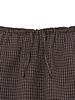 GLOWNY G Classic Lace-Up Mini Skirt (Brown)