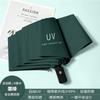 UV automatic three-fold umbrella for sun protection and UV protection for school