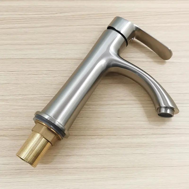 Küchen Einhebelmischer Badezimmer Waschbecken Armatur Badezimmer Armatur für Waschtisch Armaturen Pop-Up Ablauf Wasserzuleitungen