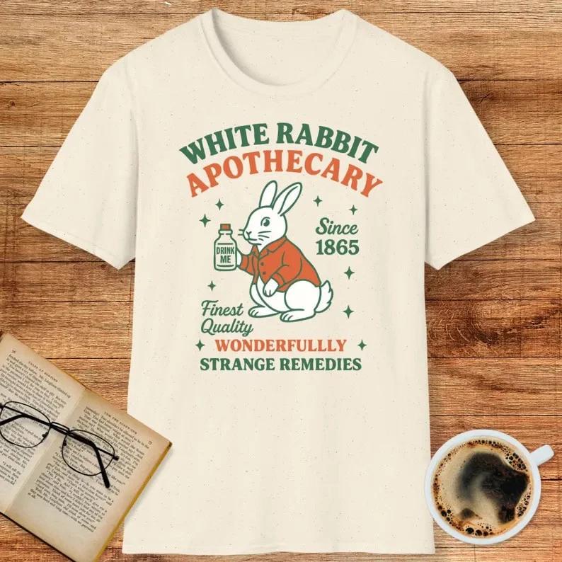 Cute Alice In Wonderland Book Sand TShirt Unisex4 S
