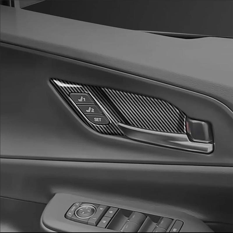 Car Inner Door Handle Cover For Toyota Prius 60 Series - Door Bowl Handle Trim Frame Sticker Replacement Parts