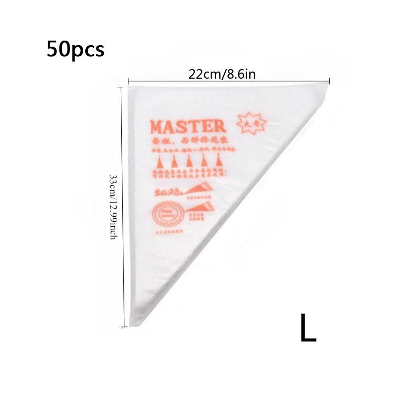 Disposable Pastry Bag for Cake Decorating Thickened Pastry Bag for Bakers Frosting Cupcake Cookie Dessert Decorating Tool Large