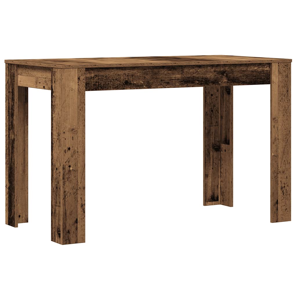 Dining Table Vintage Wood Look 120 x 60 x 76 cm Engineered Wood