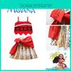 Kids Moana Princess Dress Cosplay Costume For Xmas Party Gift