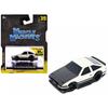 Muscle Machines 1/64 Toyota Sprinter Trueno AE86 White/Black Muscle Machines TRUENO Hachiroku Diecast Car