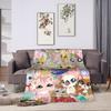 Littlest Pet Shop Blanket  Soft Funny Plush Throw Blanket For Living Room Decorative Flannel Bedspread Bed Cover