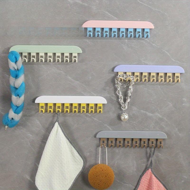 1/2/3/4PCSMultifunctional hook hanger underwear vest storage artifact dormitory canbe attachedTowall-mounted clothes drying rack