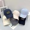 Retro cotton embroidered versatile baseball cap spring and summer hat women's versatile fashion sunshade cap new hat