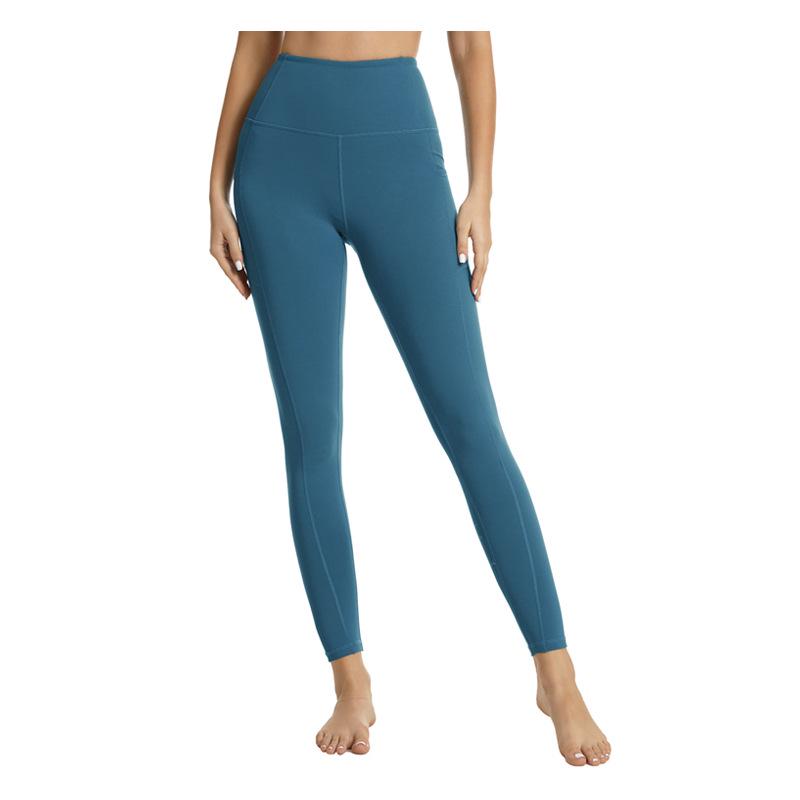 European and American Women's High-Waisted Tummy Control Yoga Pants - Plus Size Sports Fitness Leggings