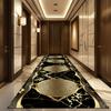 Retro Style Aisle Carpet Runner Non-slip Long Corridor Carpets Washable Porch Entry Doormat Luxury Living Room Hallway Area Rugs