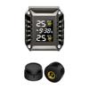 Motorcycle Wireless Tire Pressure Monitoring System, for Motorcycle with 2 External Sensors Temperature Alarm