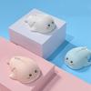 Pink Wireless Cute Animal Smooth for Women and Compatible with and MacBooks Dolphin-Shaped Mouse, 2.4GHz USB, Optical, Design, Touch, Compact,